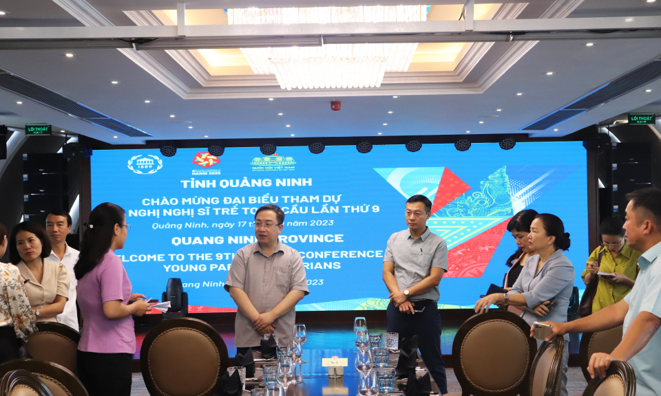 Phó Bí thư Tỉnh ủy kiểm tra công tác chuẩn bị đón tiếp Đoàn đại biểu Nghị sĩ trẻ toàn cầu lần thứ 9 tham quan Vịnh Hạ Long