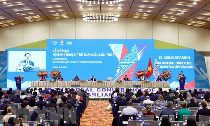 Bế mạc Hội nghị Nghị sỹ Trẻ Toàn cầu lần thứ 9 tại Hà Nội