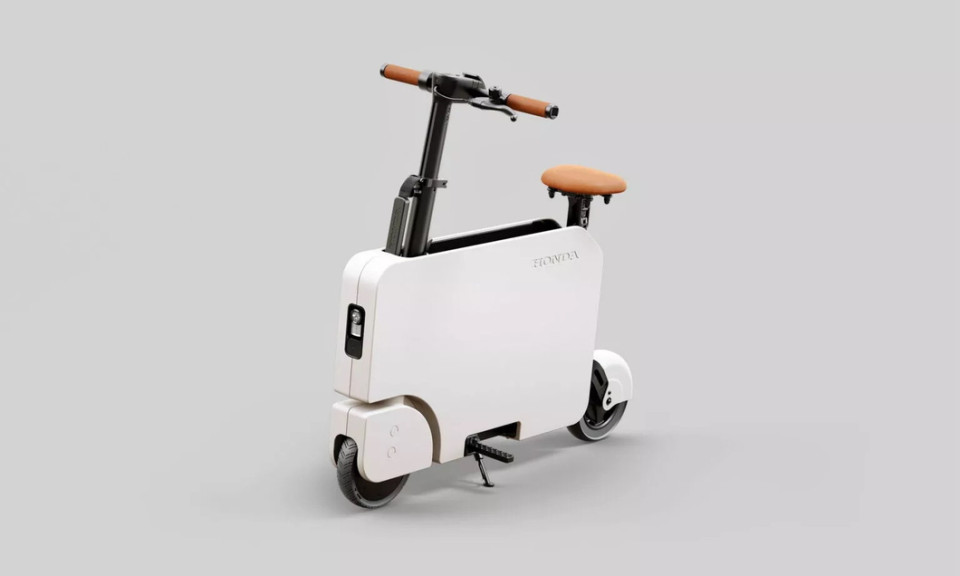 Xe điện gấp Honda Motocompacto: Rẻ hơn cả iPhone 15, chỉ to cỡ vali xách tay