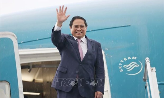 PM leaves Hanoi for high-level week of UN General Assembly’s 78th session 