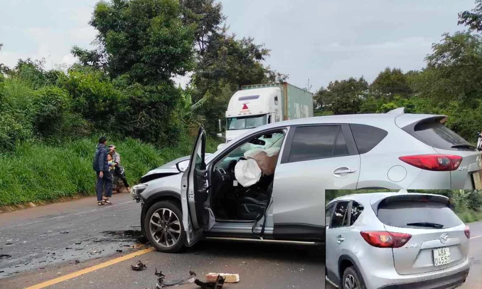Ô tô CX5 tông xe tập lái khiến thầy giáo tử vong