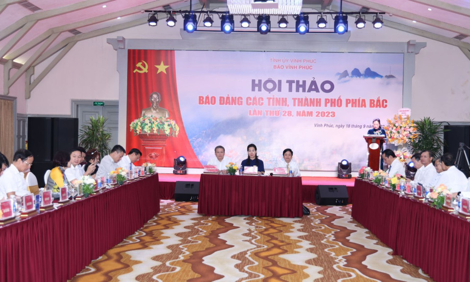 Hội thảo Báo Đảng các tỉnh, thành phố phía Bắc lần thứ 28