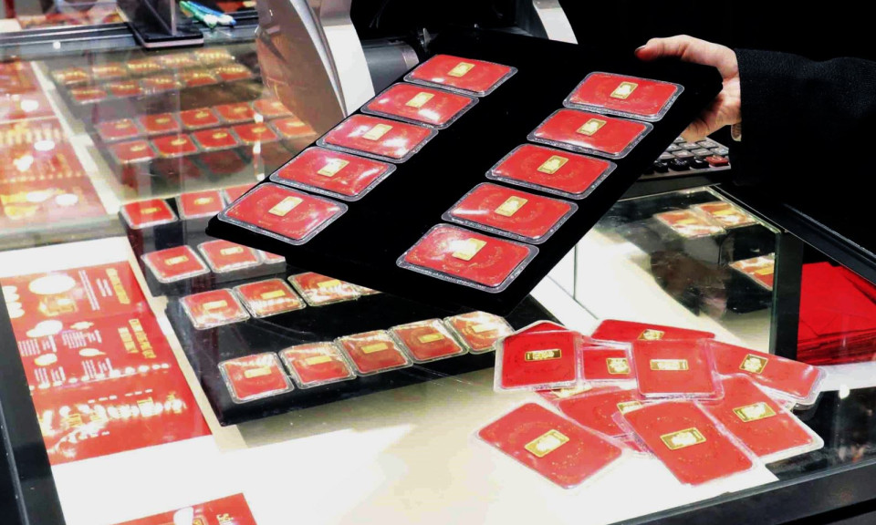 Giá vàng trong nước tăng lên mốc cao nhất từ đầu năm 