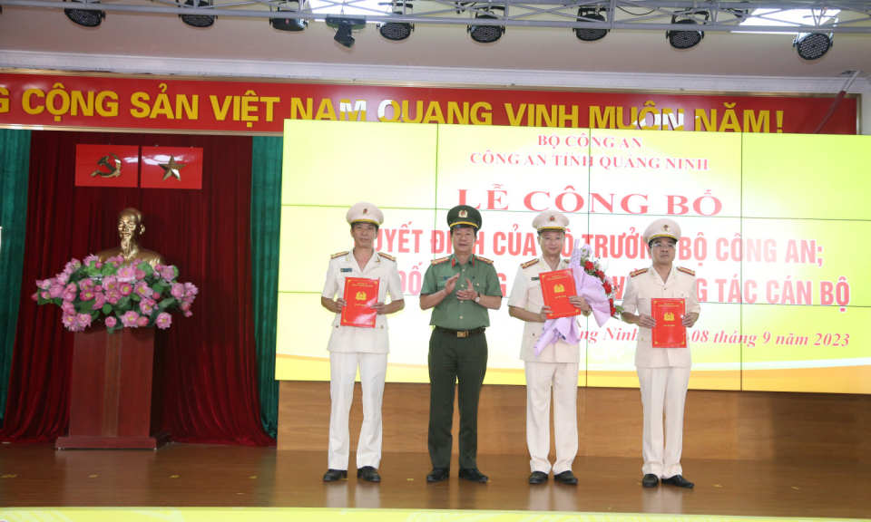Xây dựng Công an Quảng Ninh chính quy, tinh nhuệ, hiện đại
