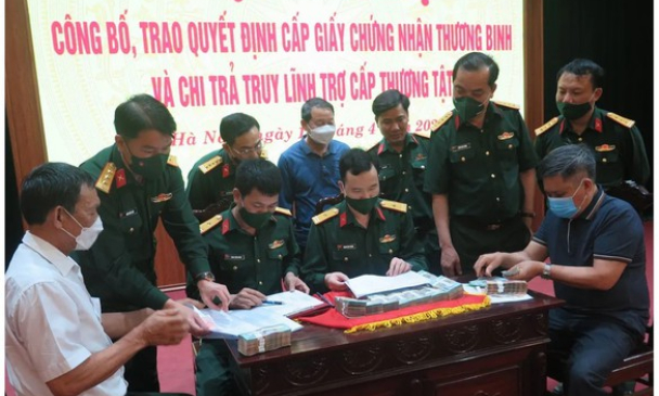 Điều kiện công nhận thương binh