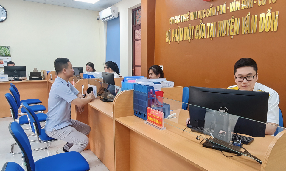 Vân Đồn cải cách, hiện đại hóa hành chính thuế