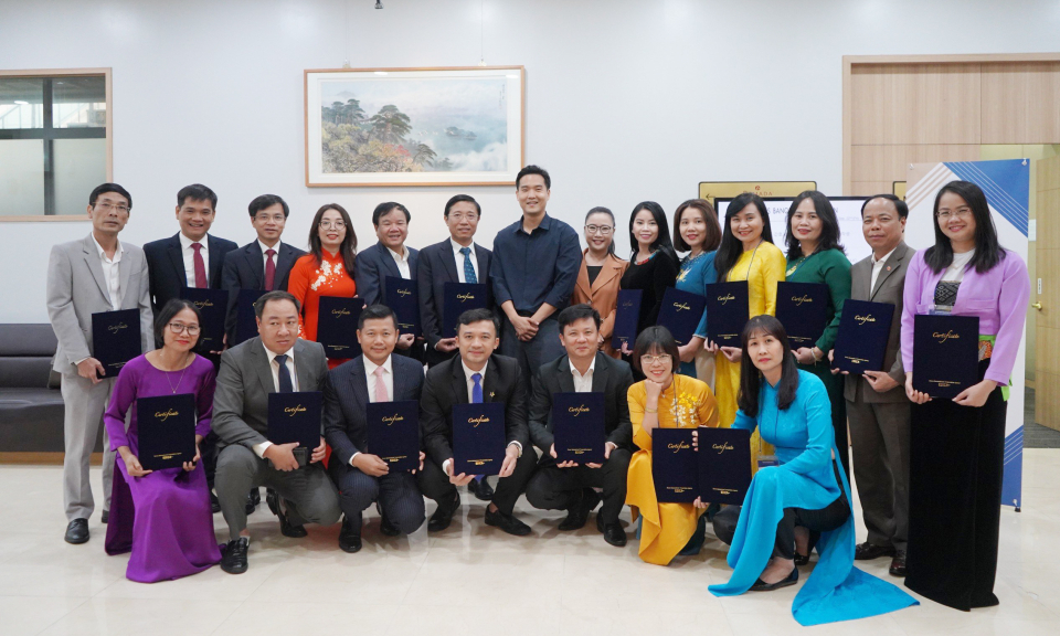 Bế giảng chương trình tập huấn của KOICA năm 2023 tại Hàn Quốc