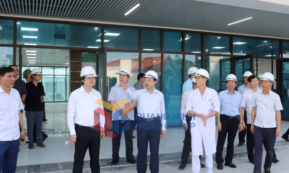 Bí thư Tỉnh ủy Nguyễn Xuân Ký kiểm tra tiến độ một số dự án trên địa bàn TP Hạ Long, tháng 9-2023
