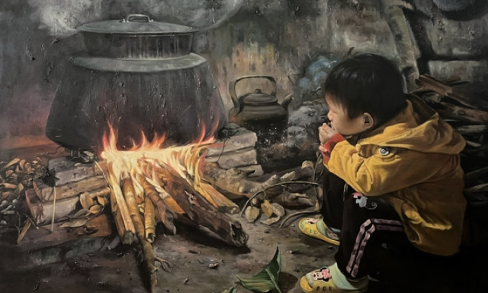 Realist paintings capture soul of Vietnamese countryside