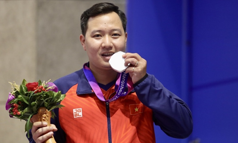 Xạ thủ tự hào với HC bạc đầu tiên cho Việt Nam ở Asiad 19