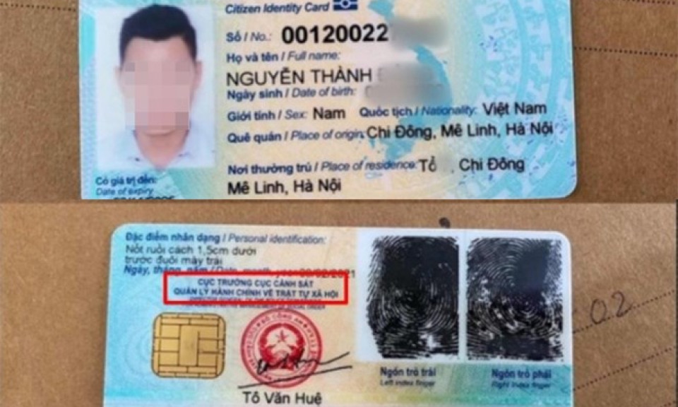 Xuất hiện nhiều đường dây làm giả căn cước công dân
