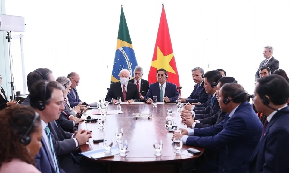 Vietnamese PM, Brazilian President discuss measures for augmenting ties