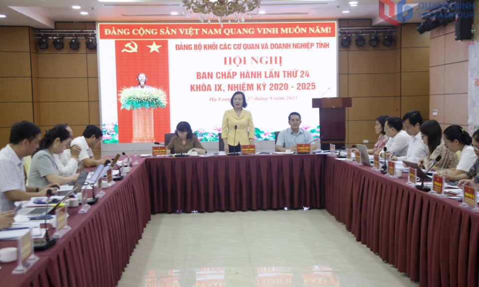 Đảng bộ Khối các cơ quan và Doanh nghiệp tỉnh triển khai nhiệm vụ trọng tâm quý IV