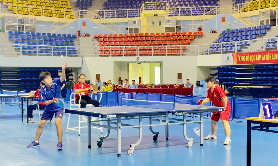 Khai mạc Giải bóng bàn HKPĐ tỉnh Quảng Ninh lần thứ XI