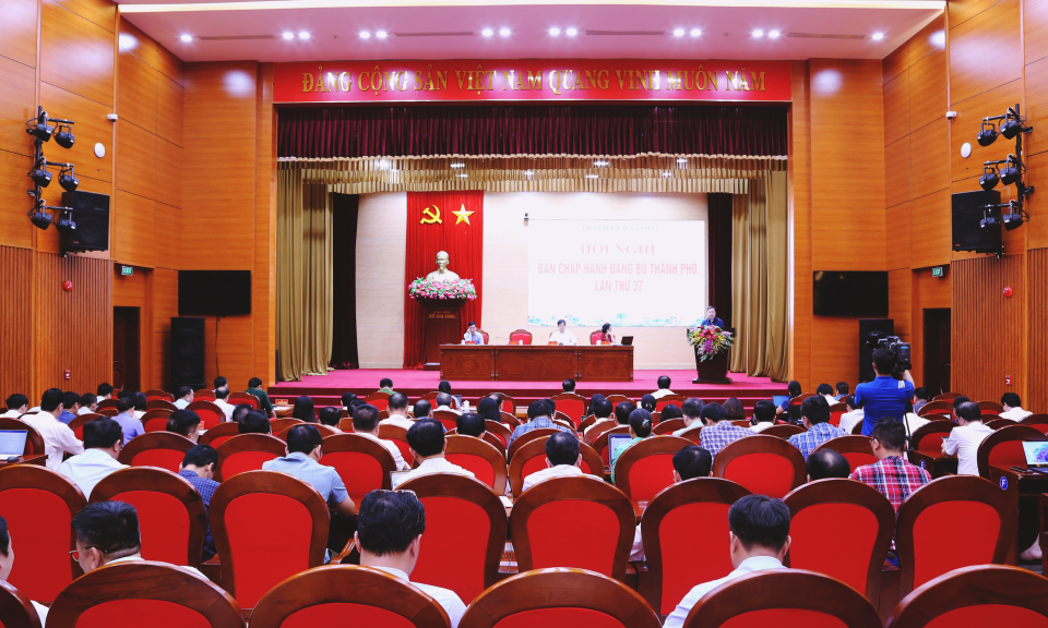 Hội nghị Ban Chấp hành Đảng bộ TP Hạ Long lần thứ 37