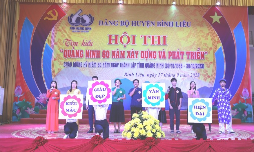 Cuộc thi sân khấu hóa cấp tỉnh tìm hiểu “Quảng Ninh 60 năm xây dựng và phát triển” cụm thi đảng bộ các huyện sẽ diễn ra vào ngày 30/9