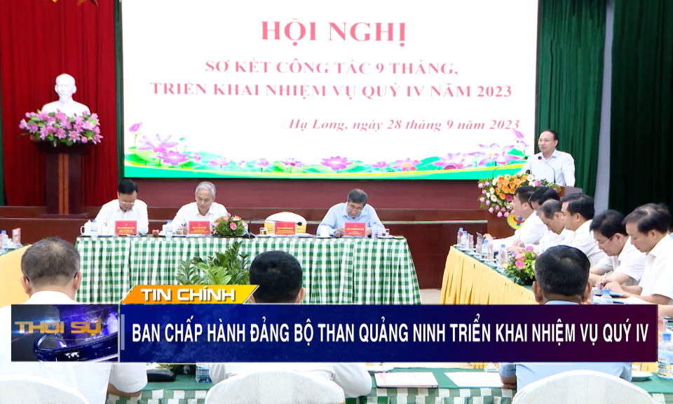 Đảng ủy Than Quảng Ninh: Triển khai nhiệm vụ quý IV/2023