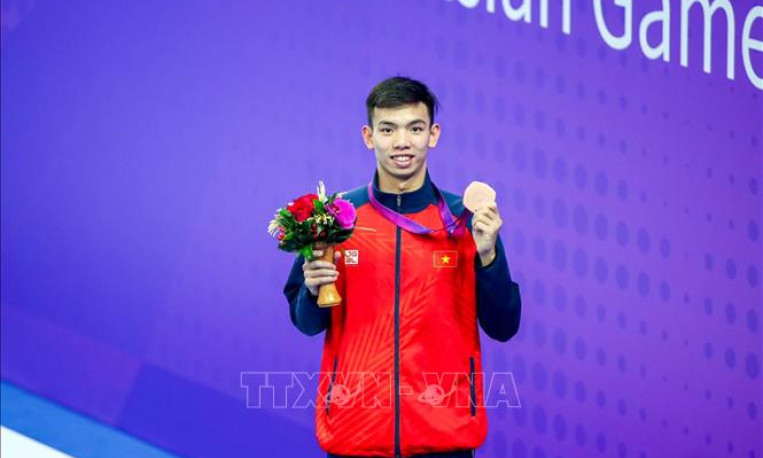 'Kình ngư' Huy Hoàng quyết tâm lọt Top 8 tại Olympic 2024