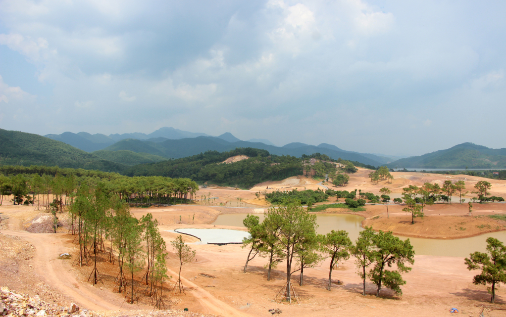 Sân gofl Đông Triều nằm trong danh mục các dự án thu thuế tài nguyên, phí bảo vệ môi trường đối với nhà thầu thi công.