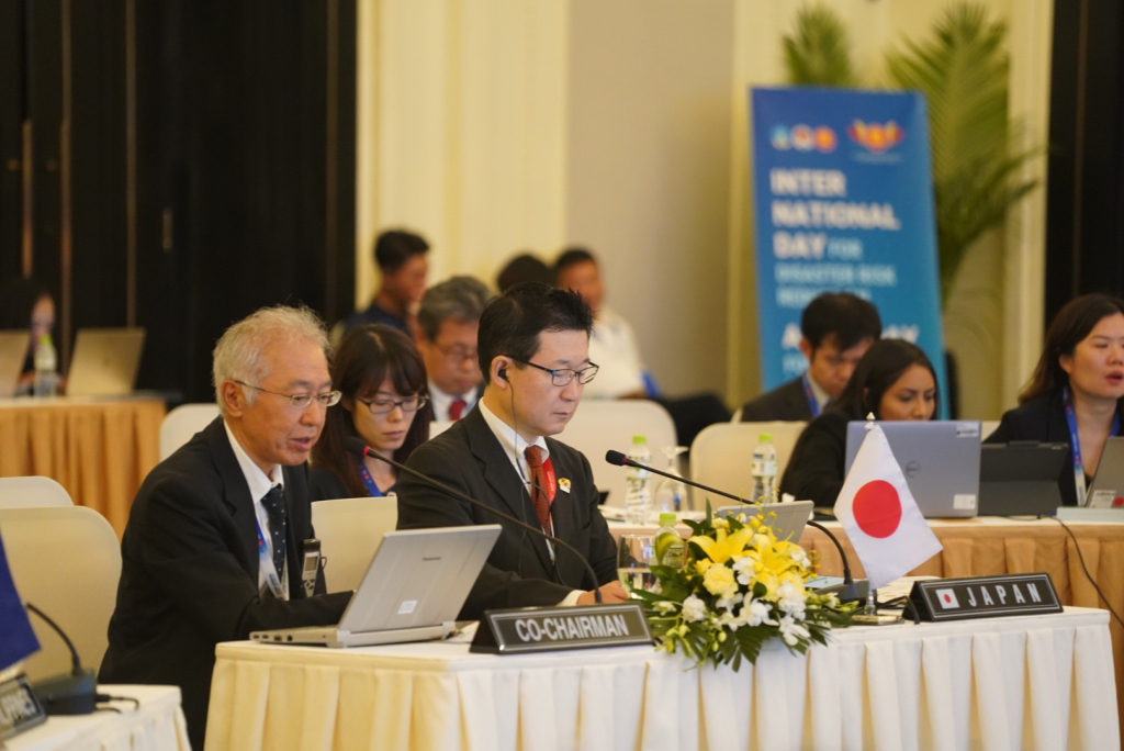 Đại diện Nhật Bản tham dự cuộc họp với Ủy ban ASEAN về quản lý thiên tai (ACDM).