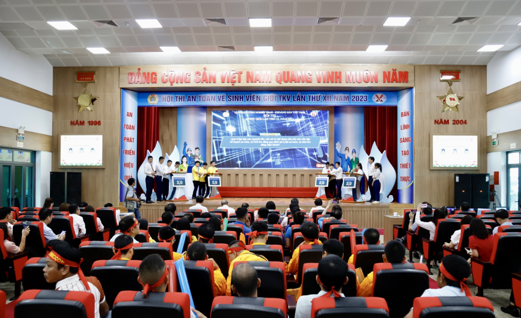 Hội thi ATVSV giỏi cấp Tập đoàn năm 2023.