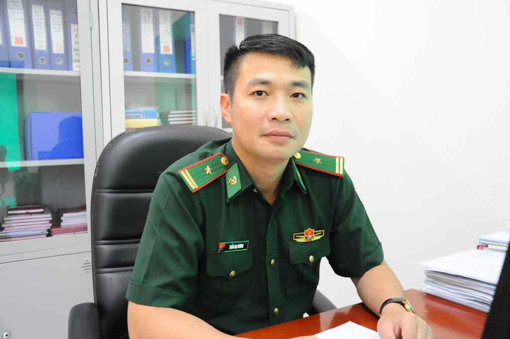 Thiếu tá Trần Đại Dương, Chính trị viên Đồn BP Pò Hèn (Bộ Chỉ huy BĐBP Quảng Ninh)