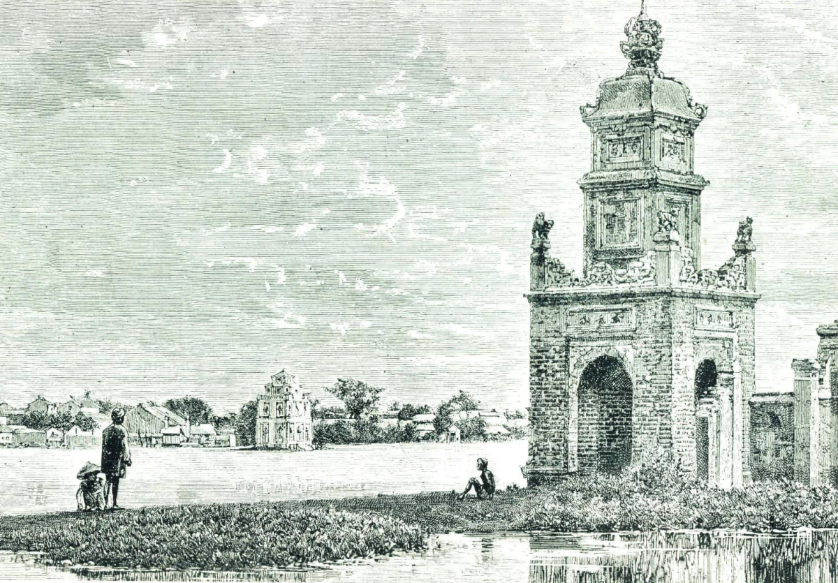 A look at 19th century Hanoi's Sword Lake