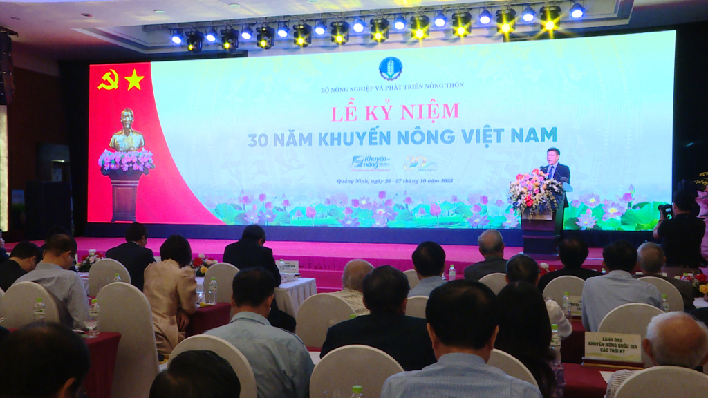 Trung tâm khuyến nông Quốc gia tổ chức lễ Kỷ niệm 30 năm khuyến nông Việt Nam