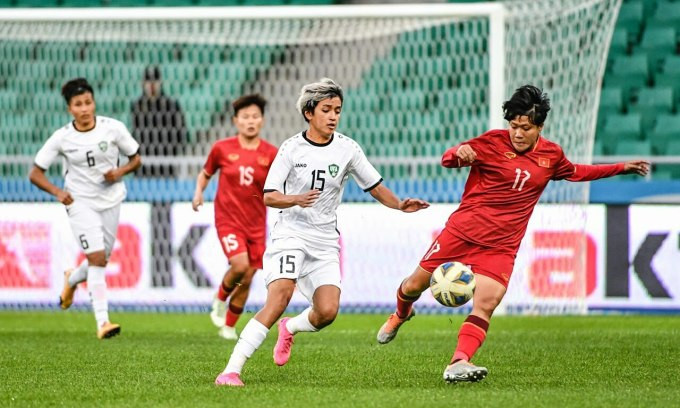 Olympic chance nearly off for Vietnam women's football team