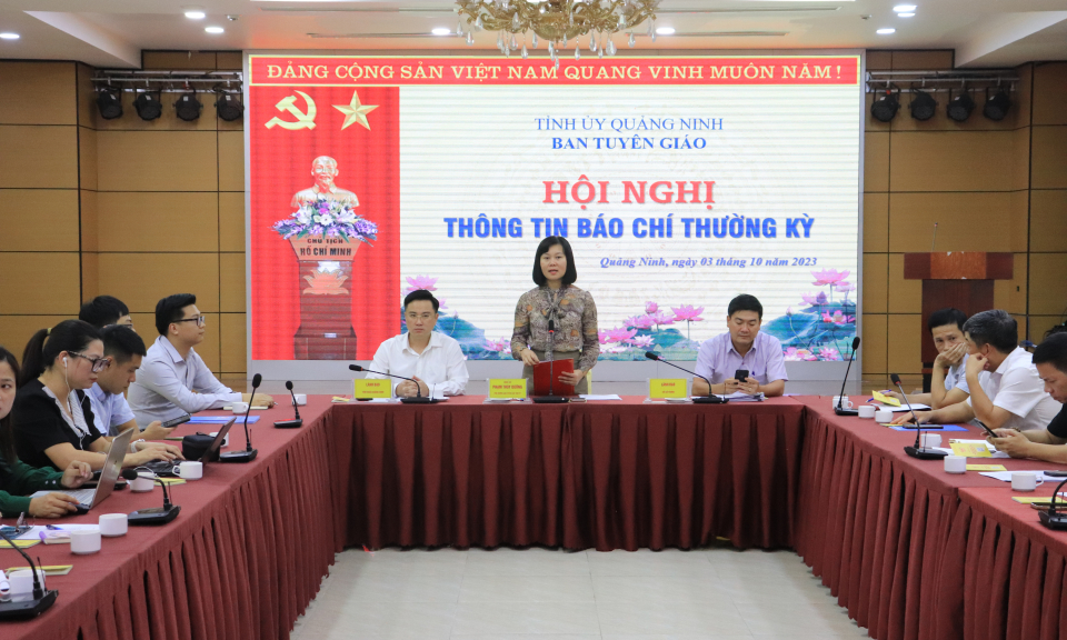 Hội nghị thông tin báo chí thường kỳ