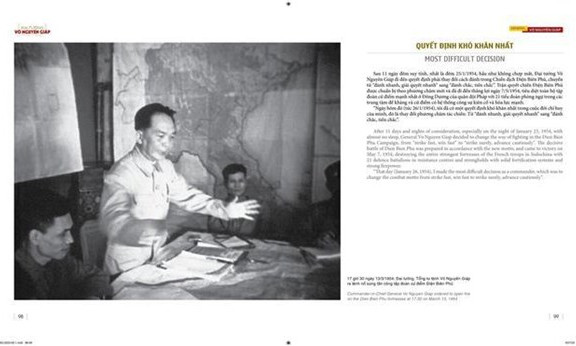 Vietnam News Agency publishing house launches photo book on Gen. Vo Nguyen Giap 