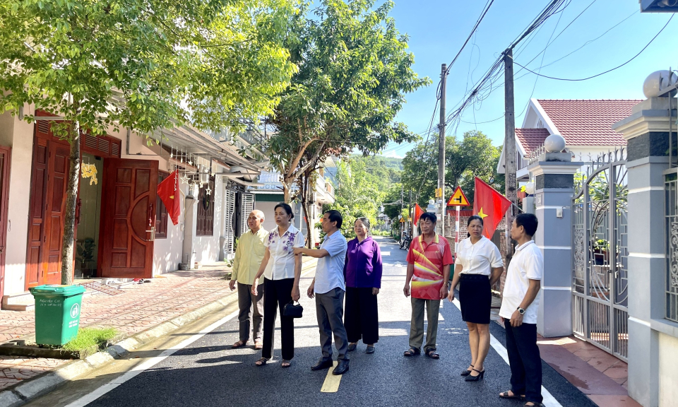 Uông Bí: Thành công từ mô hình vận động nhân dân xây dựng Tuyến phố tự quản kiểu mẫu
