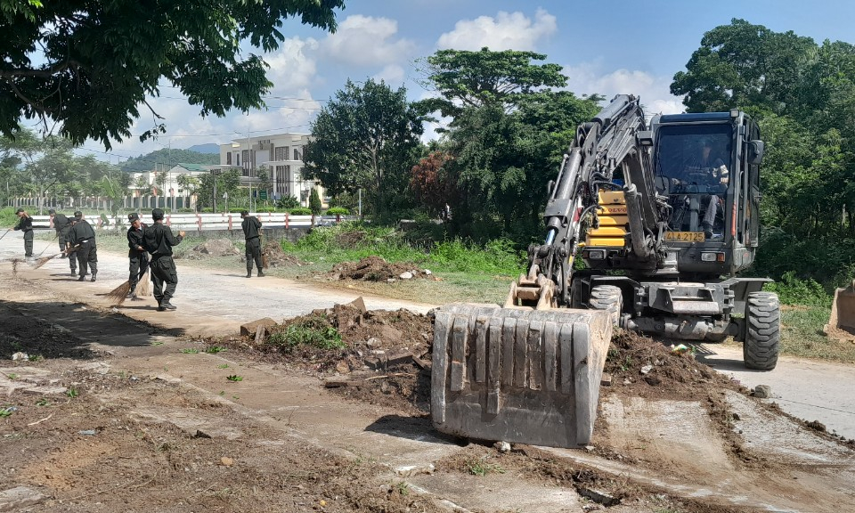 Uông Bí: Chung tay chỉnh trang đô thị 