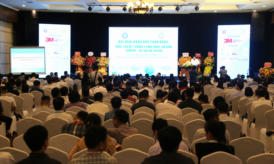 Hội nghị khoa học bỏng, liền vết thương và phẫu thuật tạo hình, thẩm mỹ - tái tạo toàn quốc lần thứ XIV