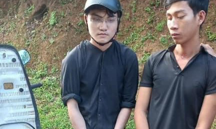 Bắt 2 thanh niên bắn nữ lao công ở Quảng Ngãi