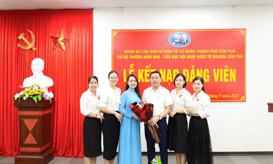 TP Cẩm Phả: Phát triển Đảng trong các đơn vị kinh tế tư nhân