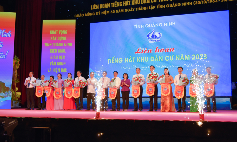 Liên hoan Tiếng hát khu dân cư năm 2023 vòng thi cấp tỉnh