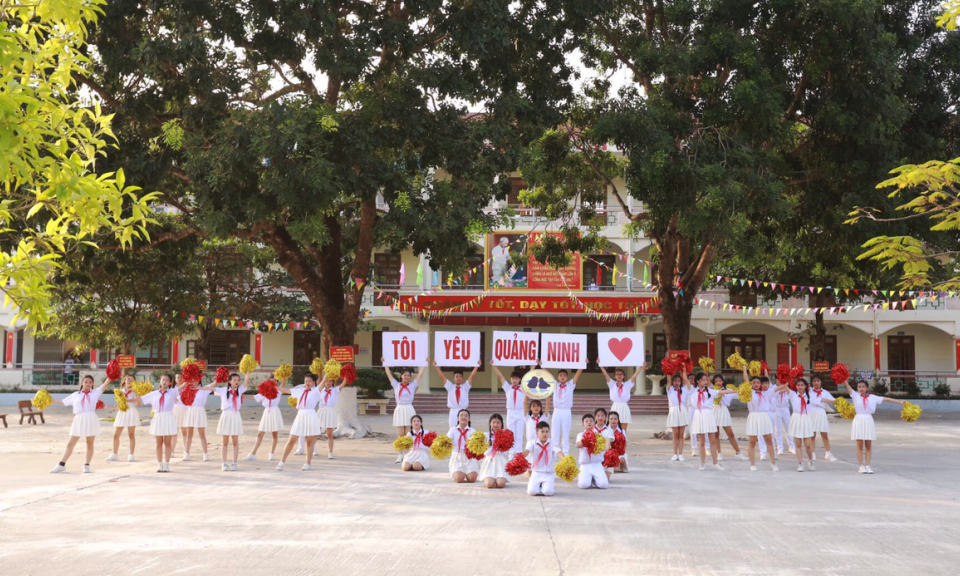 Ngày hội đồng diễn flashmob “Tự hào thiếu nhi Quảng Ninh”