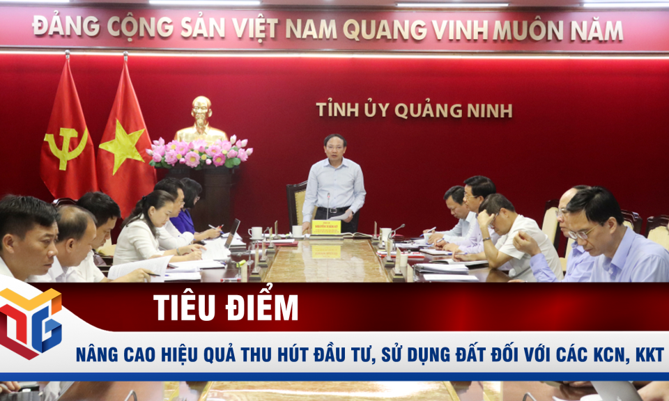 Nâng cao hiệu quả thu hút đầu tư, sử dụng đất đối với các KCN, KKT