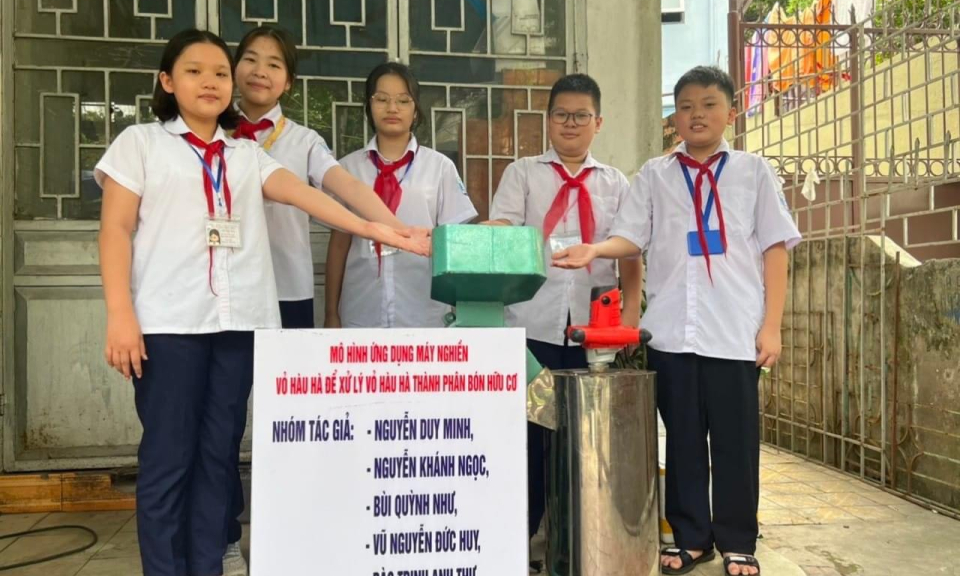 Quảng Ninh đạt giải Ba Cuộc thi sáng tạo dành cho thanh thiếu niên nhi đồng toàn quốc lần thứ 19