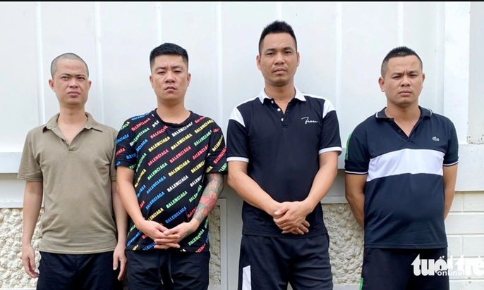 4 thanh niên lập trang 'vay tiền góp nhanh Long An', cho vay nặng lãi