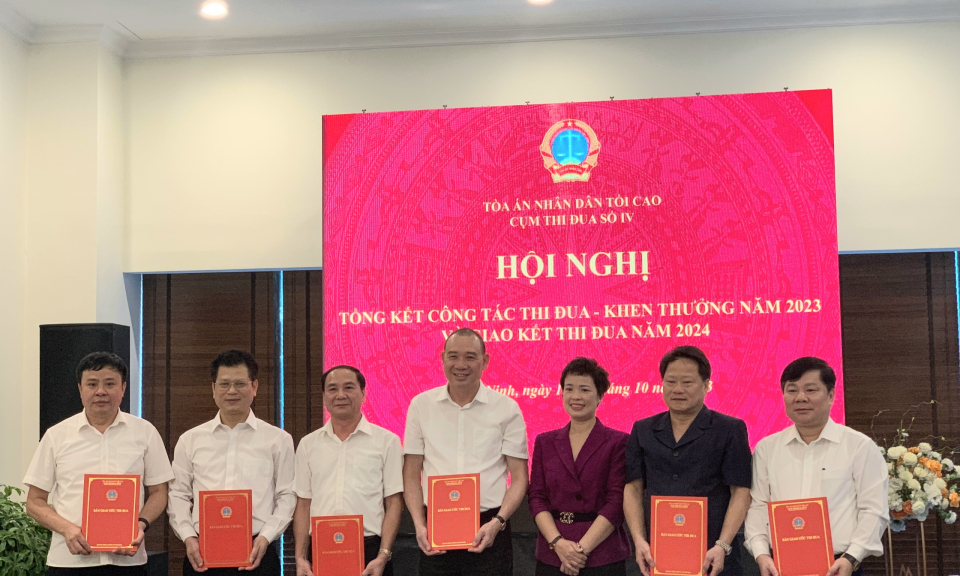 Ngành Tòa án: Sôi nổi các phong trào thi đua