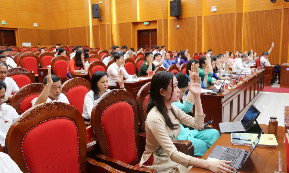 TP Hạ Long thông qua chủ trương đầu tư 7 dự án đầu tư công vốn ngân sách thành phố