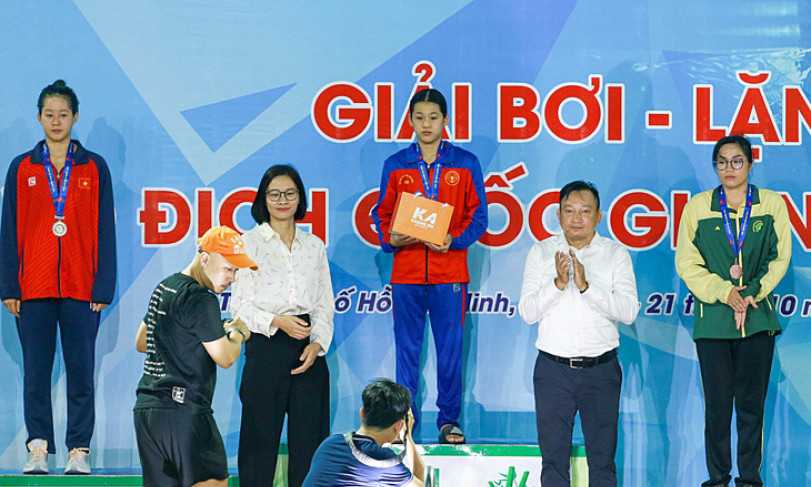 Nguyễn Thúy Hiền tiếp tục tỏa sáng tại Giải bơi vô địch quốc gia 2023