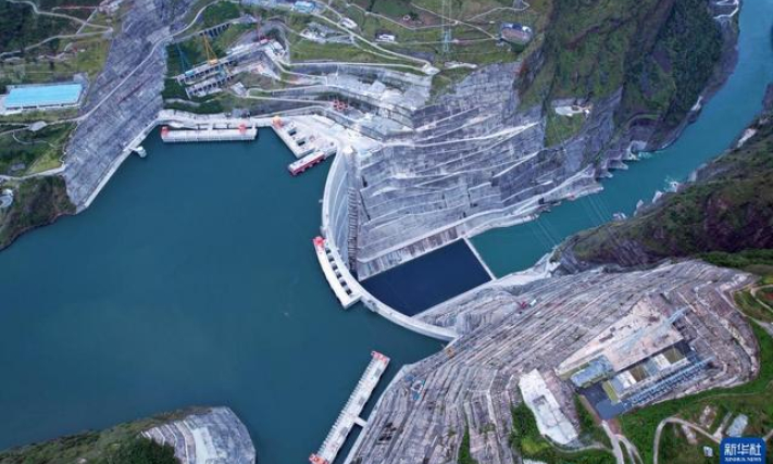 白鹤滩水电站累计发电量突破1000亿千瓦时