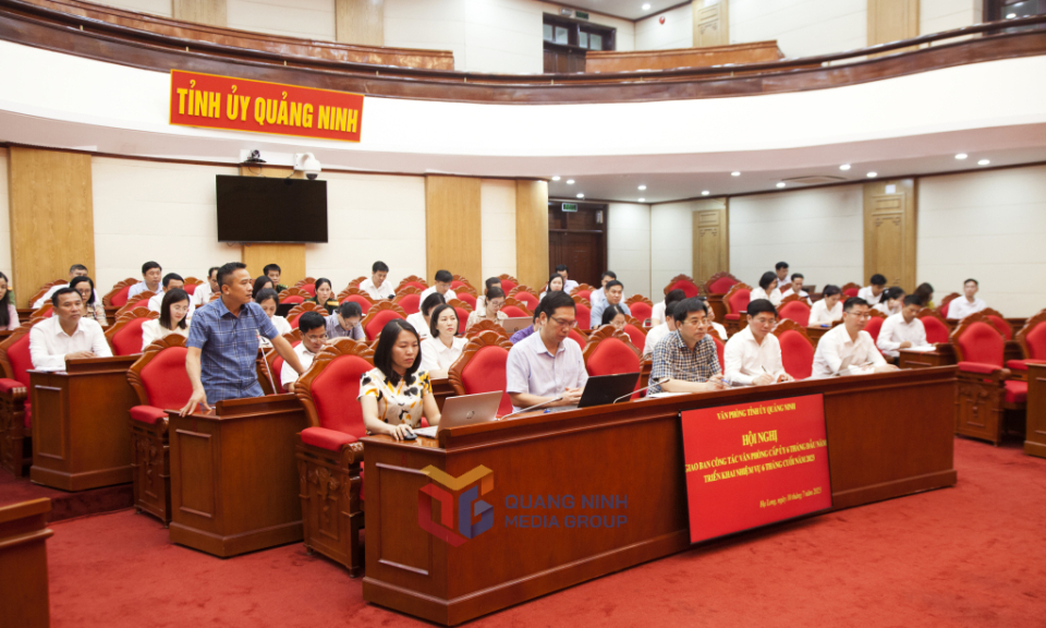 Nâng cao hiệu quả công tác tham mưu, phục vụ