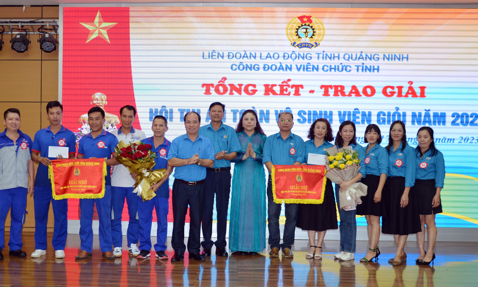 Công đoàn Viên chức tỉnh tổ chức Hội thi An toàn vệ sinh viên giỏi năm 2023