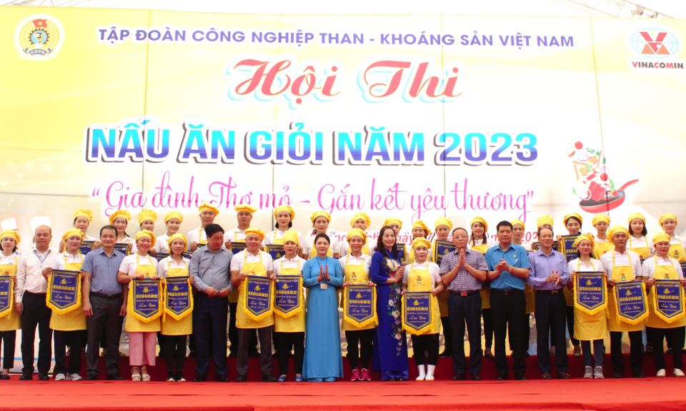 Sôi nổi Hội thi nấu ăn giỏi năm 2023 của Công đoàn Than – Khoáng sản Việt Nam