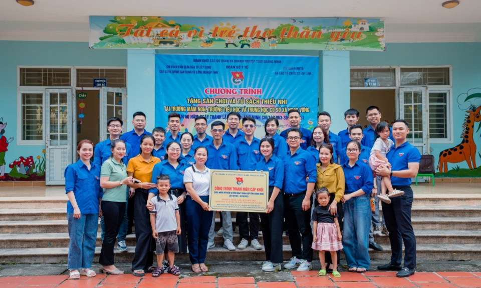 Huy động trên 1 tỷ đồng thực hiện công trình, phần việc thanh niên 