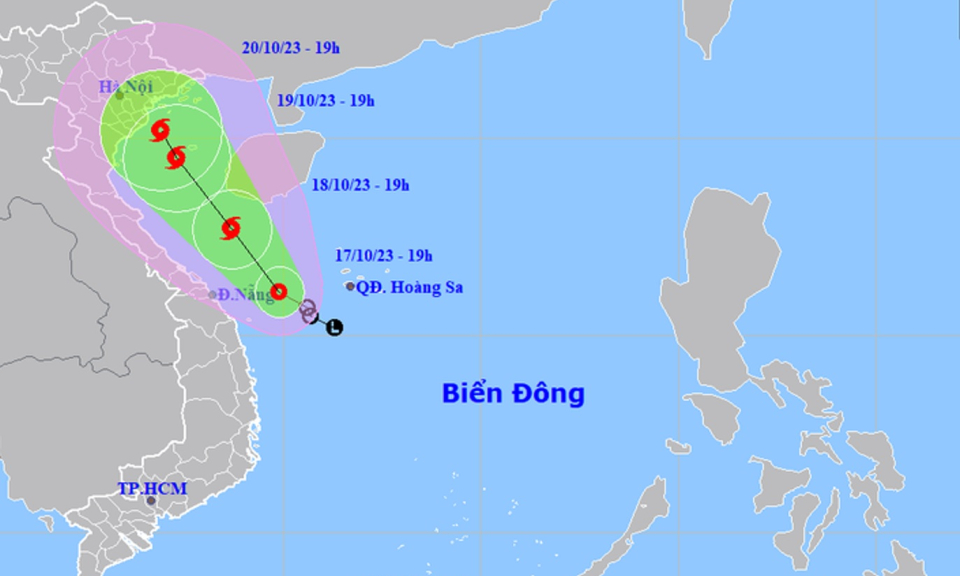 Chủ động ứng phó với áp thấp nhiệt đới trên biển